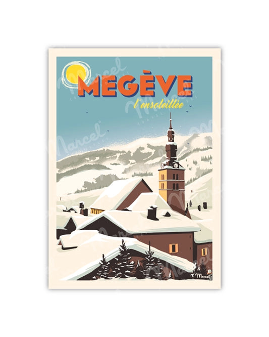 Carte Postale MEGÈVE