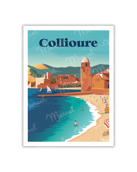 COLLIOURE Postcard