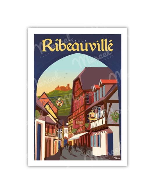 RIBEAUVILLÉ Postcard