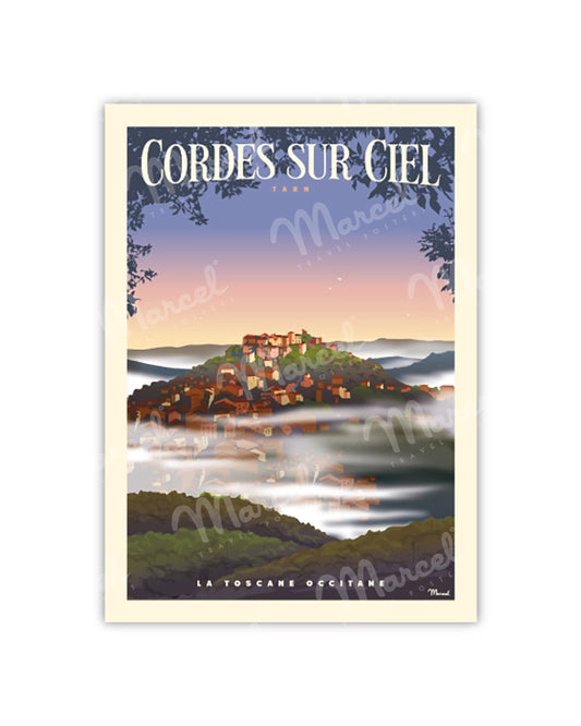 Postcard CORDES-SUR-CIEL