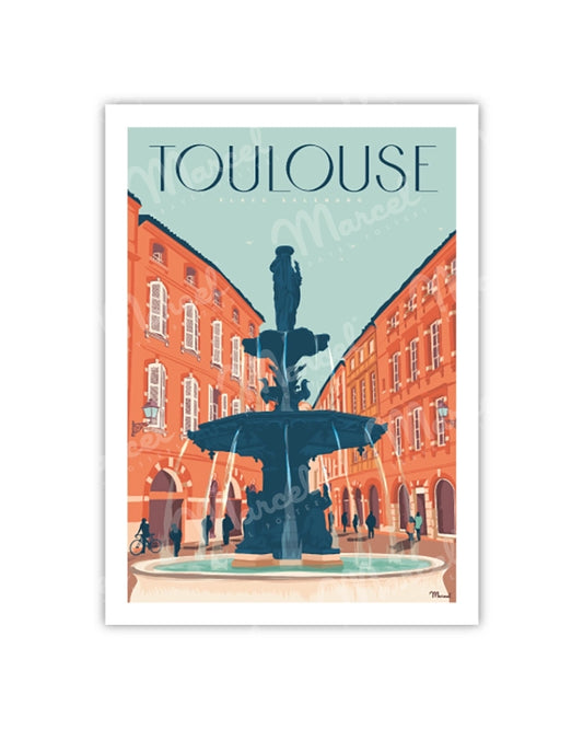 TOULOUSE Postcard "Place Salengro"
