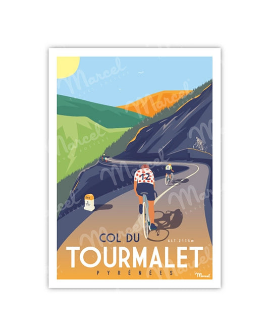 TOURMALET Postcard