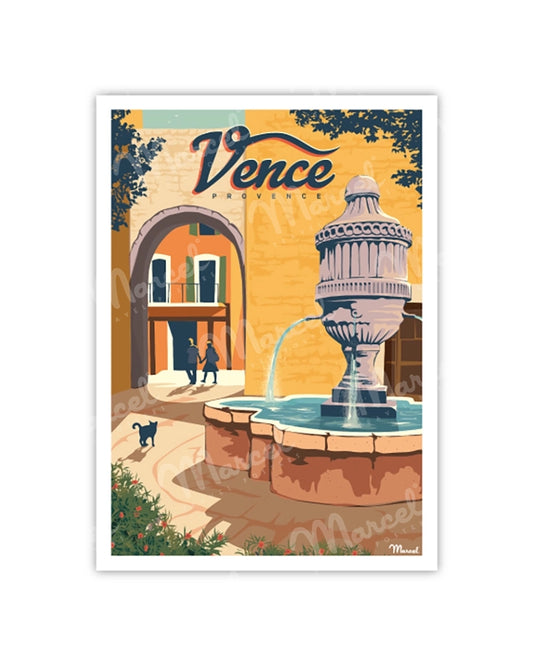 Carte Postale VENCE