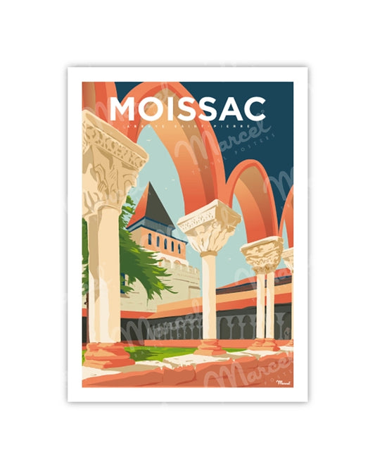 Carte Postale MOISSAC