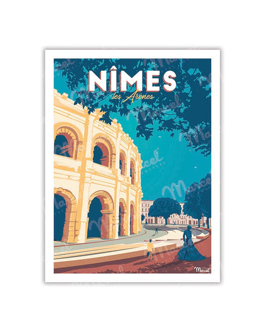 Postcard NÎMES "The Arenas"