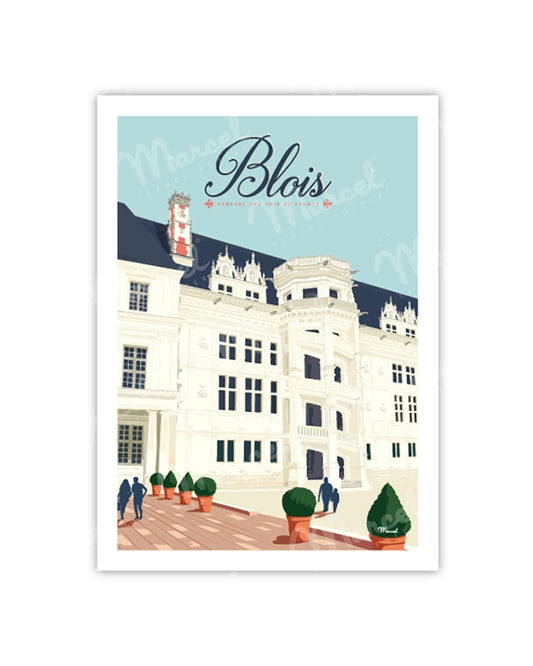 Carte Postale BLOIS