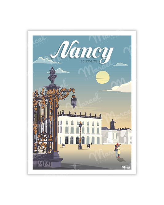 Postcard NANCY "Place Stanislas"