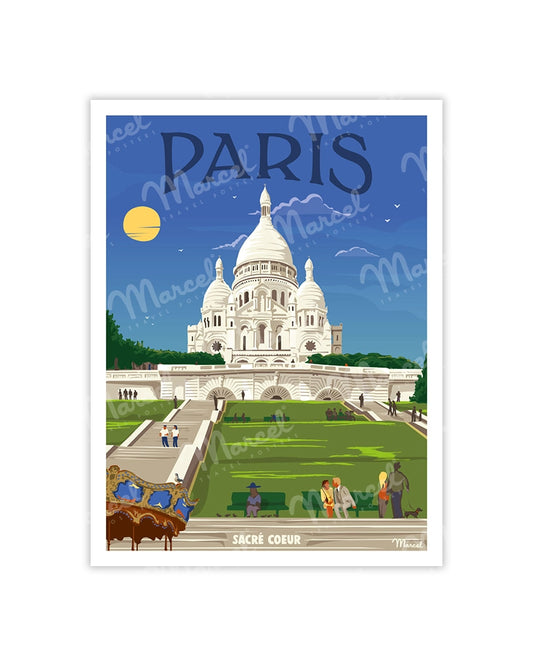 PARIS "Sacré-Coeur" Postcard