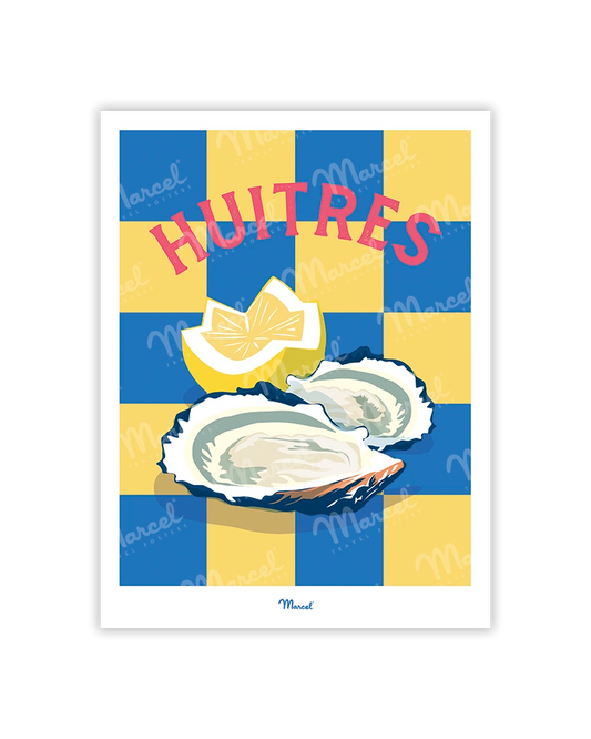 Travel Color "Oysters" postcard