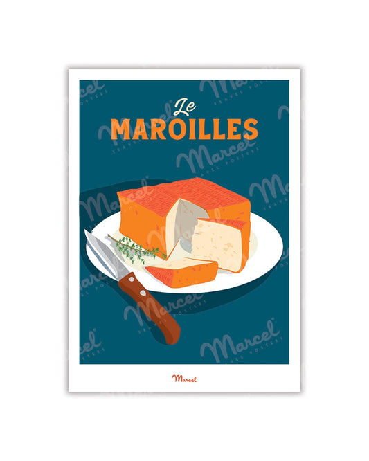 Travel Color "Maroilles" postcard