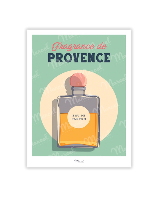 Travel Color PROVENCE postcard "Fragrance"