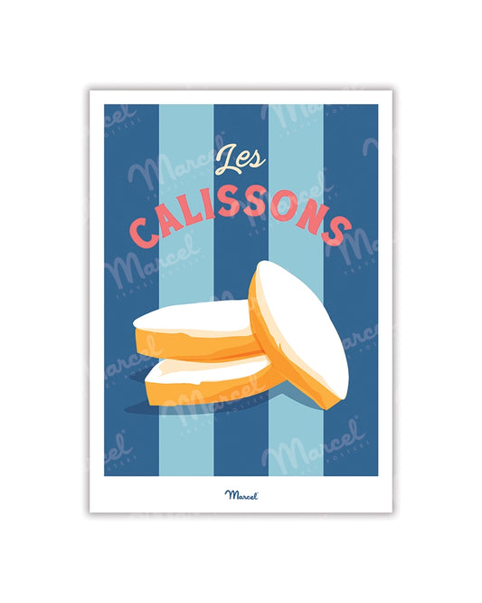 Travel Color PROVENCE "Calissons" postcard