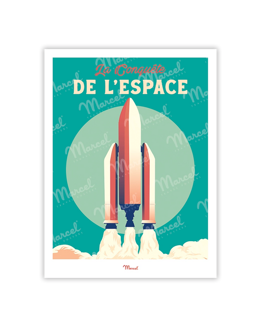 Travel Color Postcard TOULOUSE "The Conquest of Space"