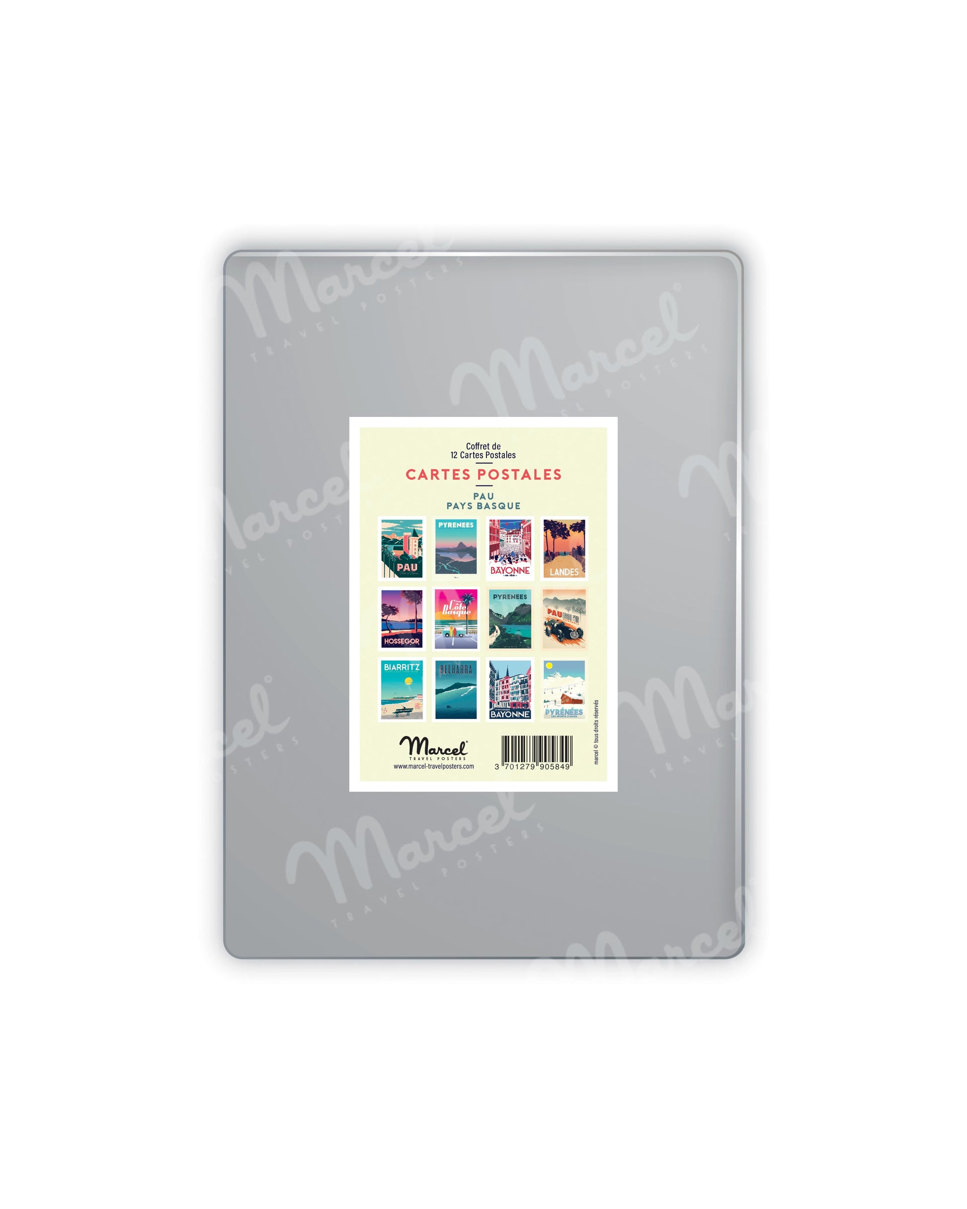 Coffret Cartes Postales PAU / PAYS BASQUE