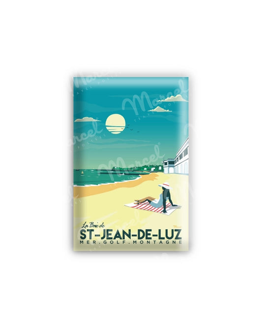 Magnet SAINT JEAN DE LUZ "La Baie"