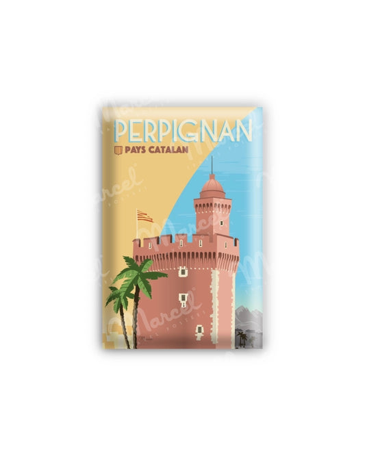 Magnet PERPIGNAN "Le Castillet"