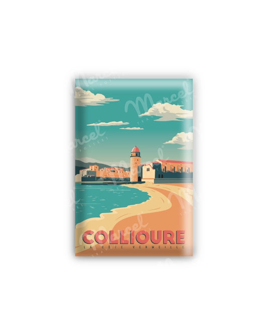 Magnet COLLIOURE "Côte Vermeille"