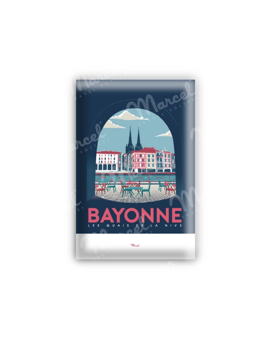 Magnet BAYONNE "Quais de Nive"