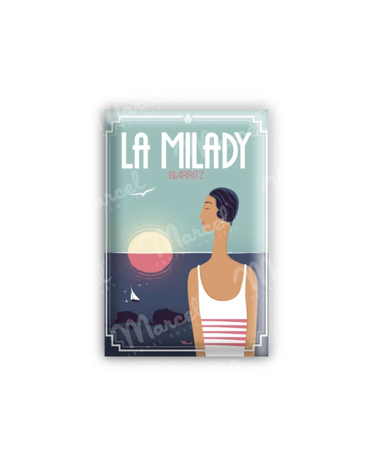 Magnet BIARRITZ "La Milady"
