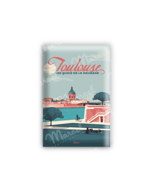 Magnet TOULOUSE "Quais de la Daurade"