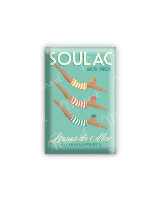 Magnet SOULAC "Bains de Mer"
