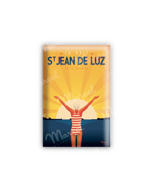 Magnet SAINT JEAN DE LUZ "La Baigneuse"