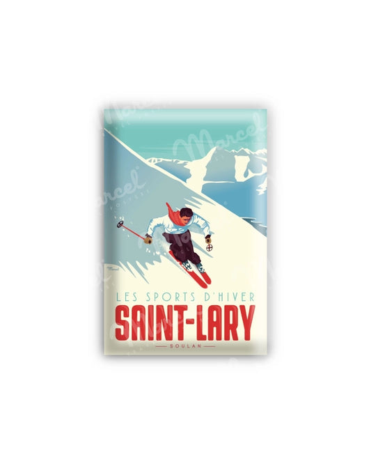 Magnet SAINT-LARY "Le Skieur"