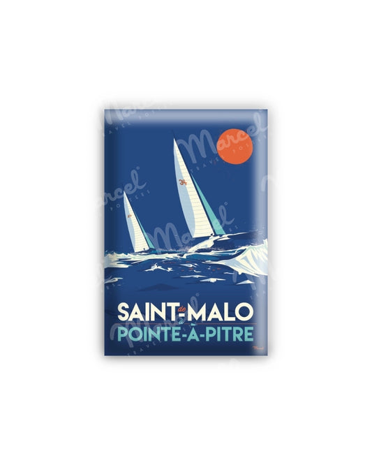 Magnet SAINT-MALO "Pointe-à-Pitre"