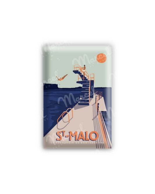 Magnet ST MALO " Le Plongeoir "