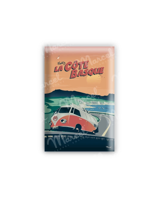 Magnet COTE BASQUE "La Corniche"