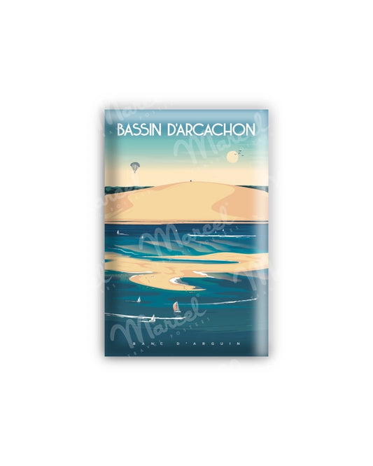 Magnet BASSIN D'ARCACHON "Banc d'Arguin"