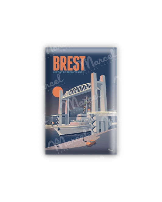 Magnet BREST "Le pont de Recouvrance"