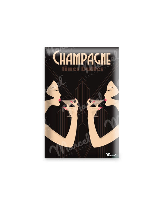 Magnet Champagne "Fines Bulles"