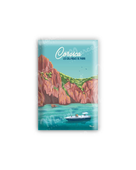 Magnet CORSICA "Les Calanques"