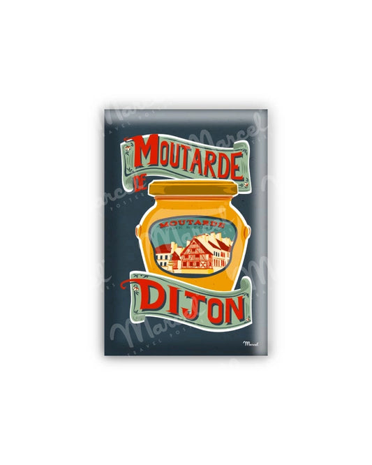 Magnet "Moutarde de DIJON"