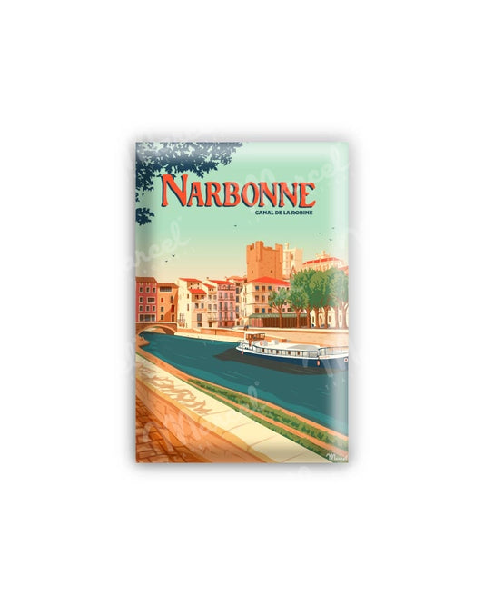 Magnet NARBONNE ''Le Canal de la Robine''