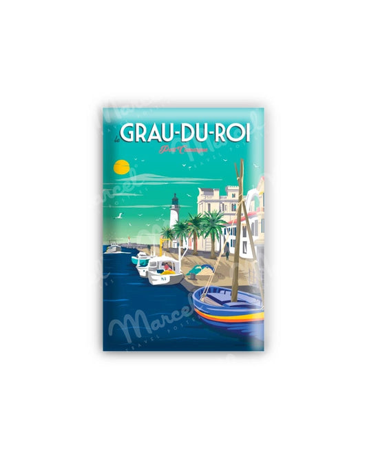 Magnet LE GRAU-DU-ROI ''Port Camargue''