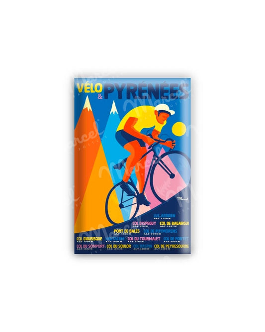 Magnet VÉLO & PYRÉNÉES