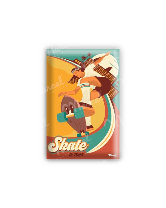 Magnet "Skate in Town"