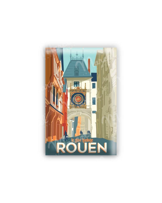 Magnet ROUEN "Le Gros Horloge"