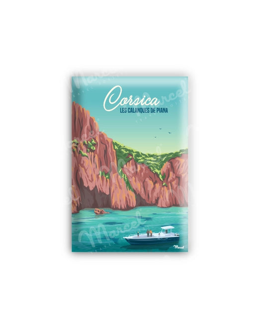 Magnet CORSICA "Calanques de Piana"
