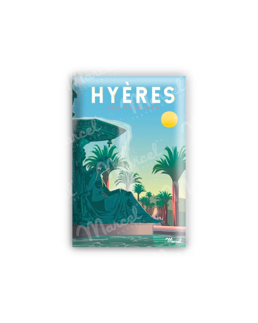 Magnet HYÈRES "Les Palmiers"