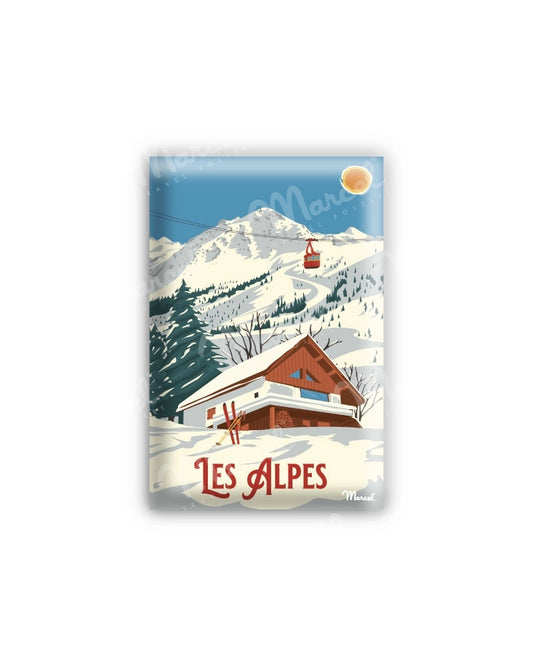 Magnet LES ALPES "Le Chalet"