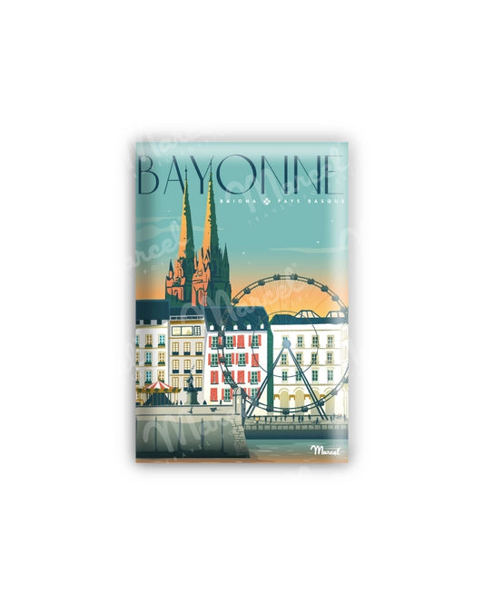 Magnet BAYONNE "Place du Réduit"