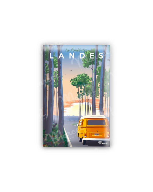 Magnet "Forêt des LANDES"