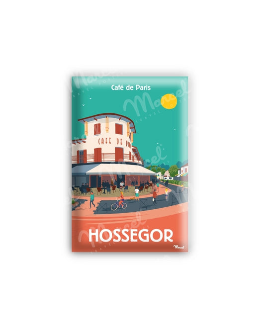 Magnet HOSSEGOR "Café de Paris"