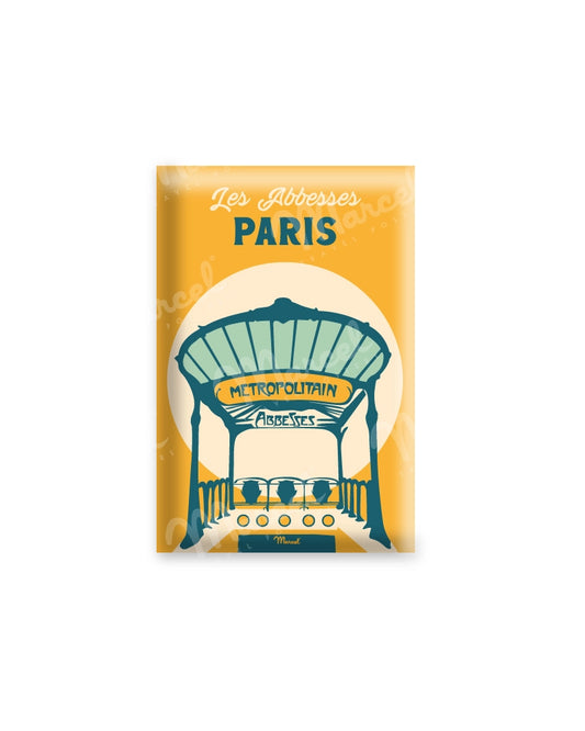 Magnet Travel Color PARIS "Les Abbesses"
