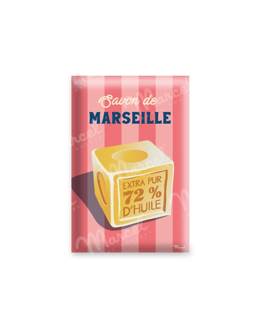 Magnet Travel Color MARSEILLE "Marseille Soap"