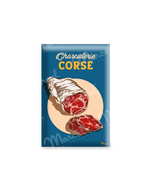 Magnet Travel Color CORSE "Charcuterie"