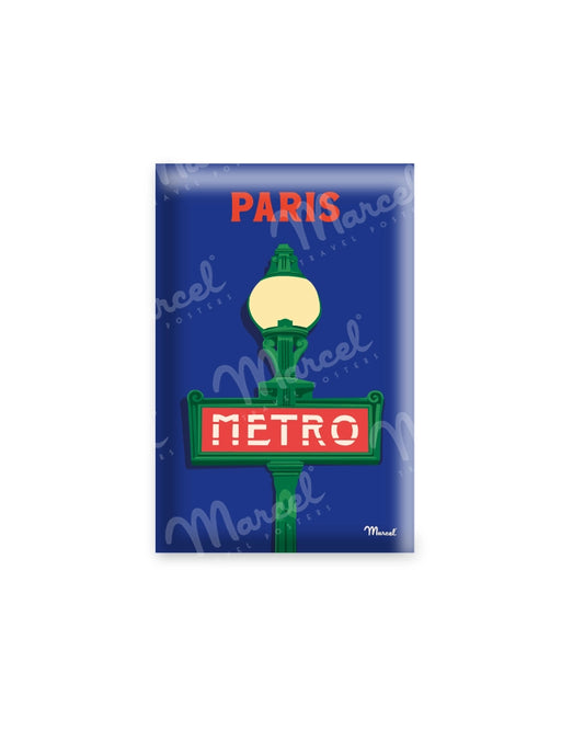 Magnet Travel Color PARIS "Metro"